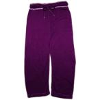 エコで快適な選択！スモールプラムのオーガニックバンブーレーヨンボディースーツ用ヨガパンツ