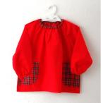 忠岡町のふるさと納税で手に入る！キッズスモック（赤）120cmの魅力