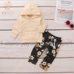 春のおしゃれ！ライトイエローの花柄ベビーセットアップでかわいさアップ