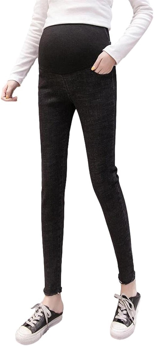 お洒落ママ必見！ストレッチデニムで快適なマタニティライフを！