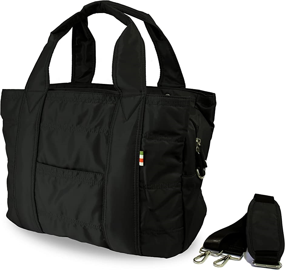 新作トートバッグ：マザーズバッグとしても大活躍の2WAYスタイル