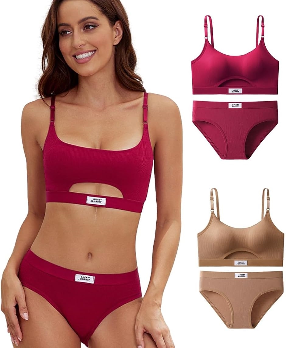 快適でスタイリッシュ！スポーツブラ上下セットで動きやすさをアップ