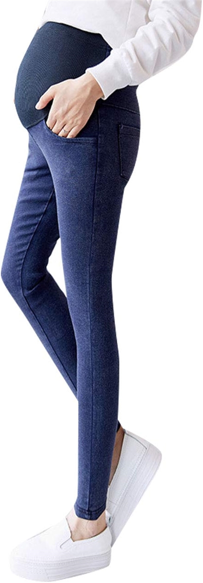 美脚と快適さを両立！MATEのマタニティデニムストレッチスキニーの魅力とは？